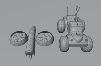 Defender move  3D Object Screenshot 1