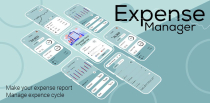 Expense Budget Manager -Android App Source Code Screenshot 1