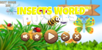 Insects World Puzzles - Unity Game Project  Screenshot 1