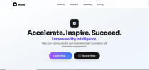 Nova – SaaS Landing Page Screenshot 5