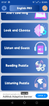 Learn English PRO - Android App Source Code Screenshot 23
