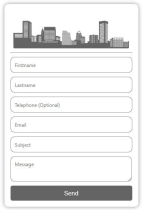PHP Contact Form with SMTP Mail Sender  Screenshot 1